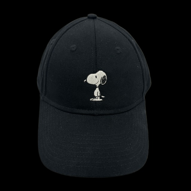 【GIORDANO】 棒球帽 史努比SNOOPY聯名系列-標誌黑X深翠綠